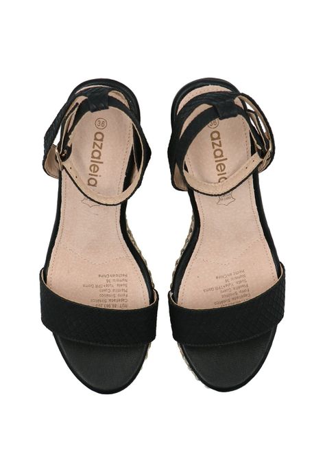 Sandalia Mujer Jack Negro-6