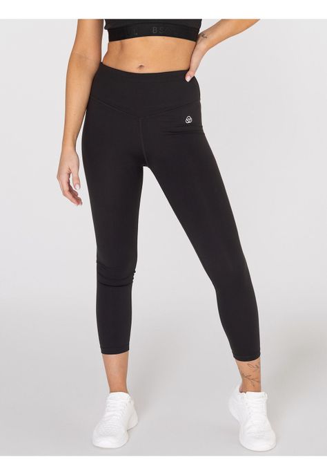 Calza Hr Ankle Leg Emma Negro Mujer-0