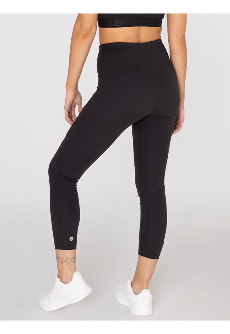 Calza Hr Ankle Leg Emma Negro Mujer-1