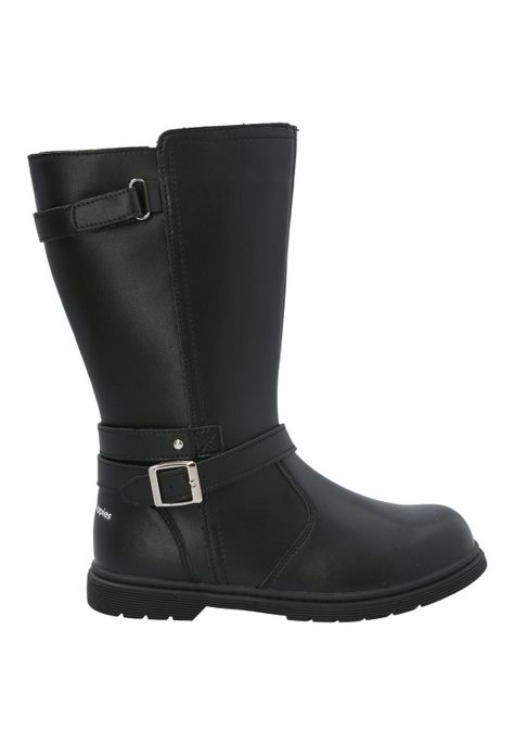 Bota Cuero Niña Lynox Negro-1