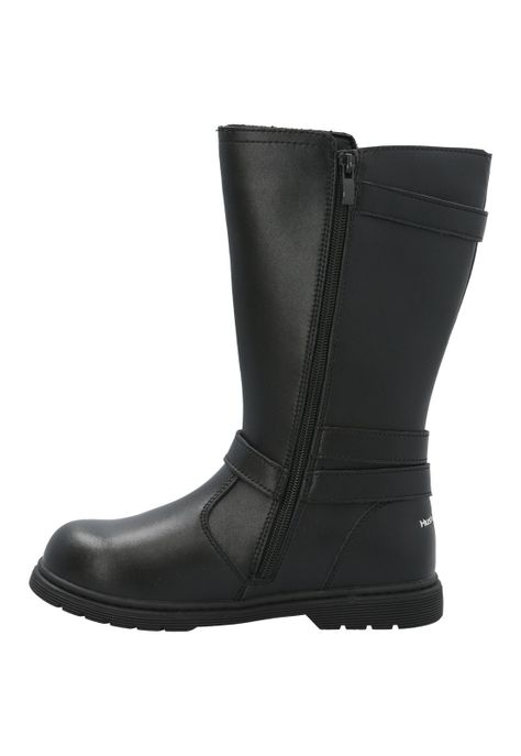 Bota Cuero Niña Lynox Negro-5