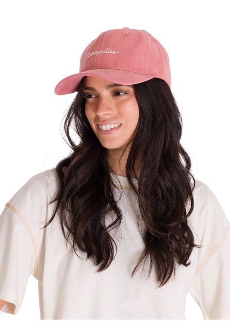 Jockey W'S Script Hat Mujer Rosado-1