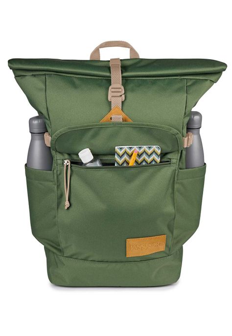 Mochila Hatchet Roll Top Verde-0