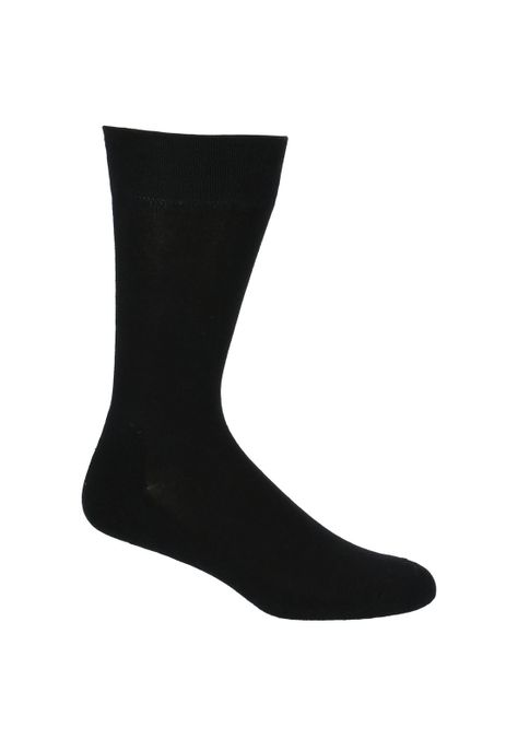 Calcetín Hombre Pack Plain Cushion Negro-2