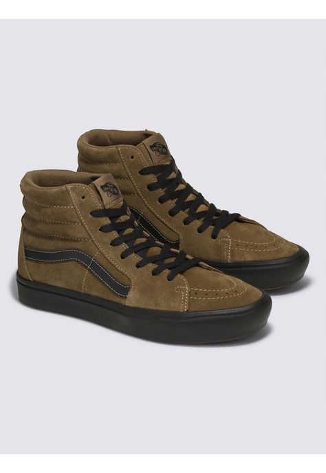 Zapatilla Urbana Hombre ComfyCush Sk8-Hi Café -0