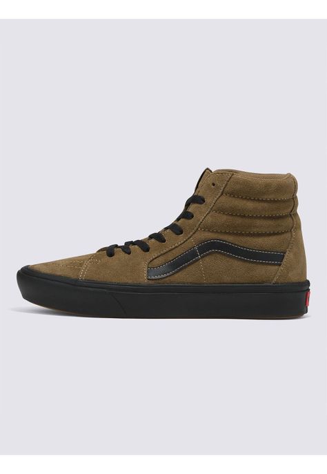 Zapatilla Urbana Hombre ComfyCush Sk8-Hi Café -1