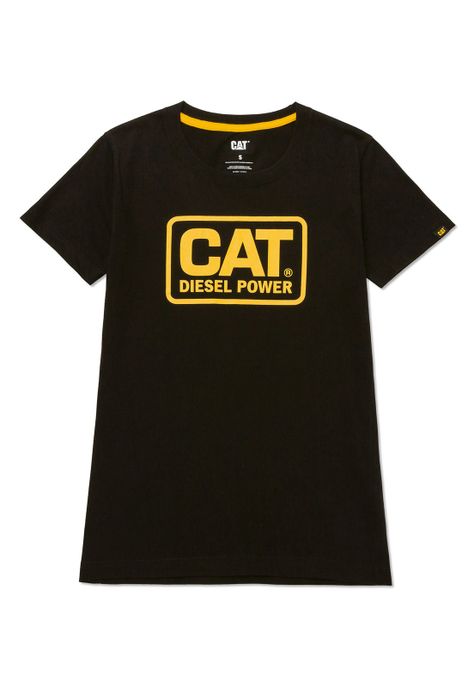 Polera Manga Corta Mujer Women'S Diesel PowerNegro-0