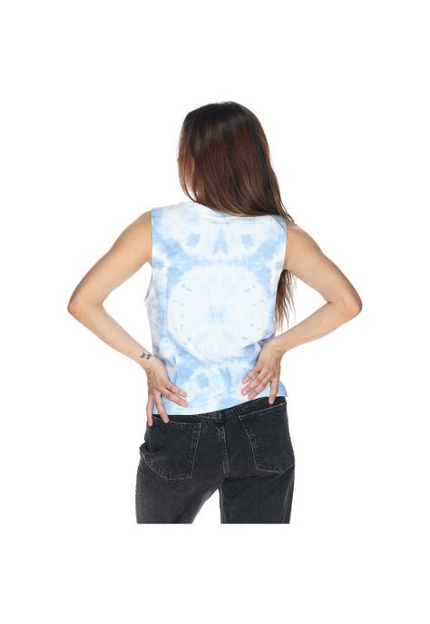 Polera S/M Mujer Vadell Azul-2