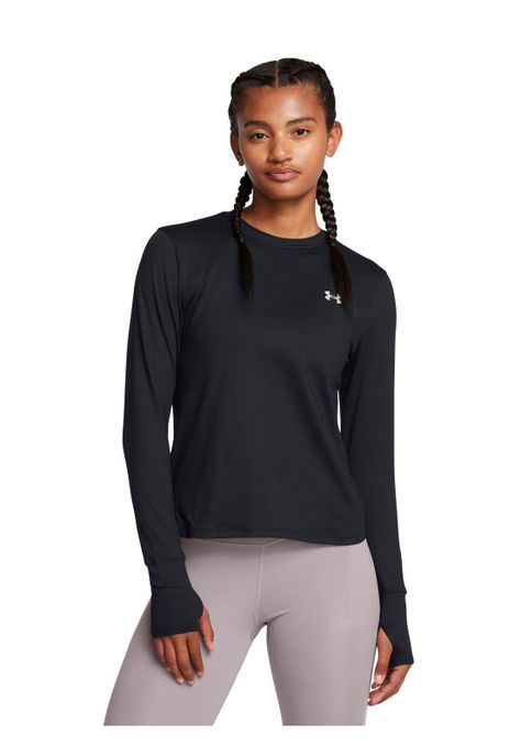 Polerón UA Launch Pro para mujer Negro-3