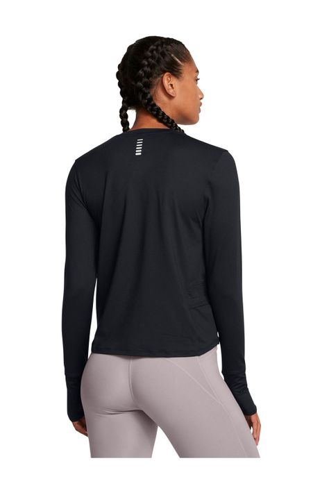 Polerón UA Launch Pro para mujer Negro-4