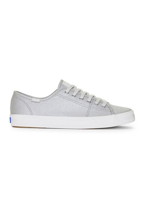 Zapatilla Casual Mujer Kickstart Plateada-0