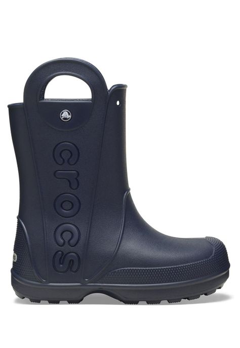 Bota de Agua Crocs Mujer Handle It Rain Boot Azul-0
