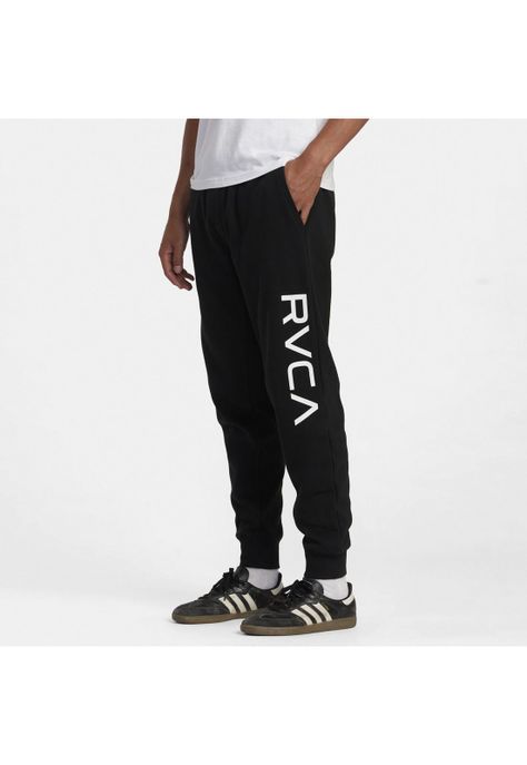 Pantalón Buzo Hombre Big Rvca M Otlr Negro-0