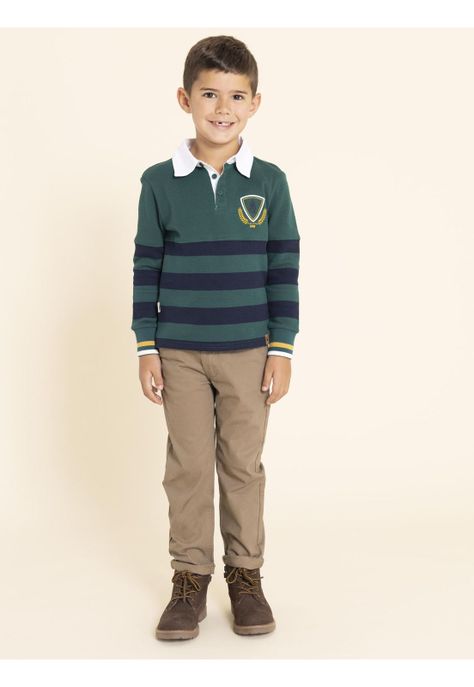 Pantalon Belt Niño Beige/Crudo-1