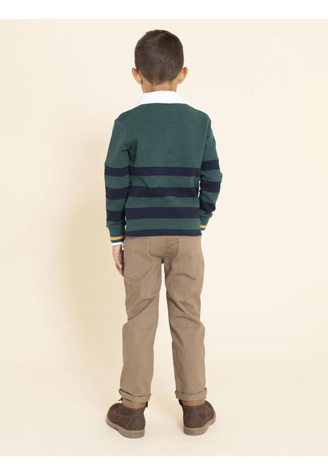 Pantalon Belt Niño Beige/Crudo-3