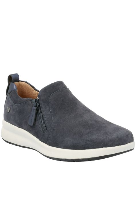 Slip On Cuero Mujer Spinal Elastic Negro-0