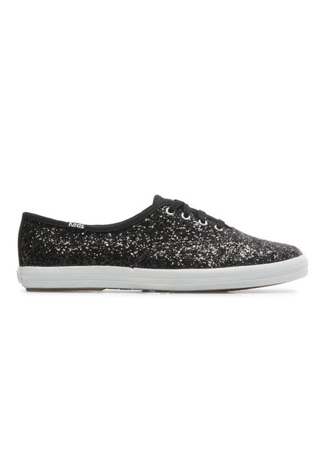 Zapatilla Casual Mujer Champion Glitter Negro-0