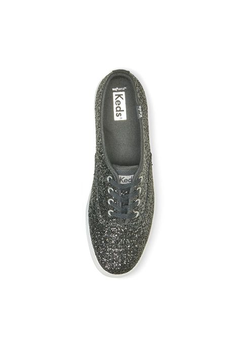 Zapatilla Casual Mujer Champion Glitter Negro-3