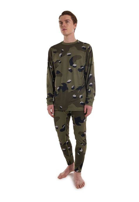 Primera Capa Hombre Midweight Crew Multicolor-1