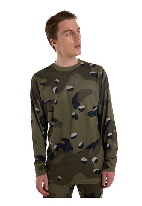 Primera Capa Hombre Midweight Crew Multicolor-3
