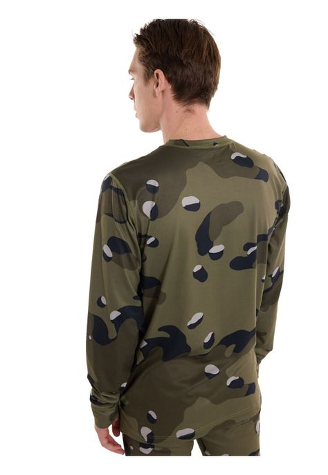 Primera Capa Hombre Midweight Crew Multicolor-4