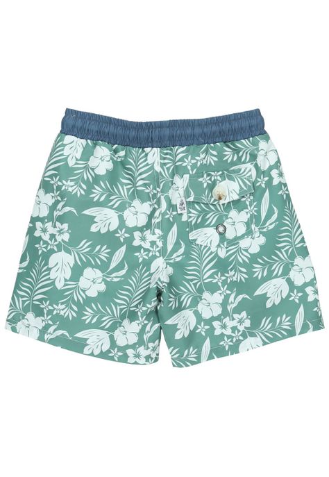 Traje De Baño Niño Print Verde-1