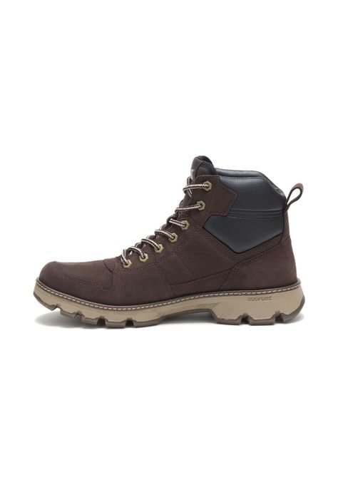 Botin Cuero Hombre Meridian Wp Café-3