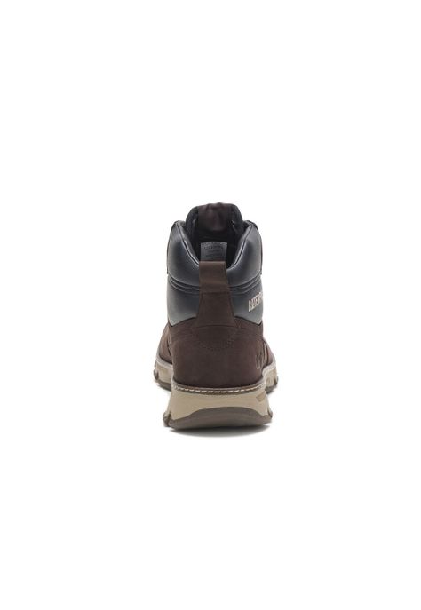Botin Cuero Hombre Meridian Wp Café-4