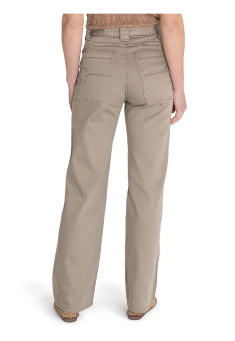 Jeans Algodón Orgánico Verde Remao Mujer -7