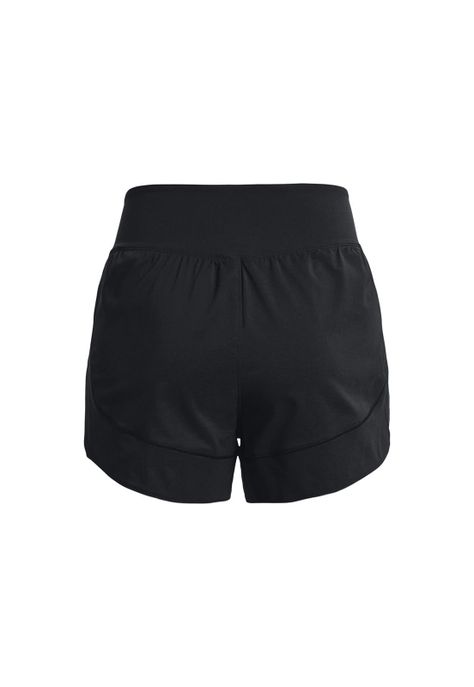 Shorts UA Flex Woven 2 en 1 mujer Negro-1