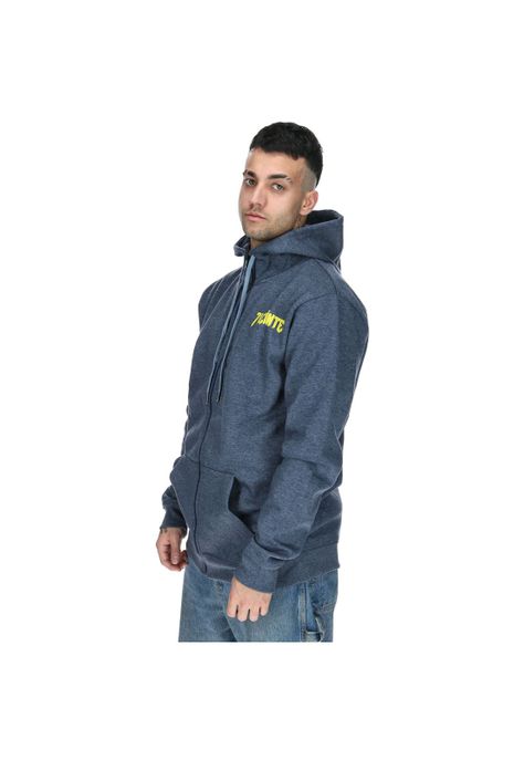 Polerón Unisex 7Patch Azul -1