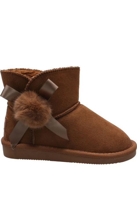 Botín Niña Giorgia Camel (30 - 35)-1