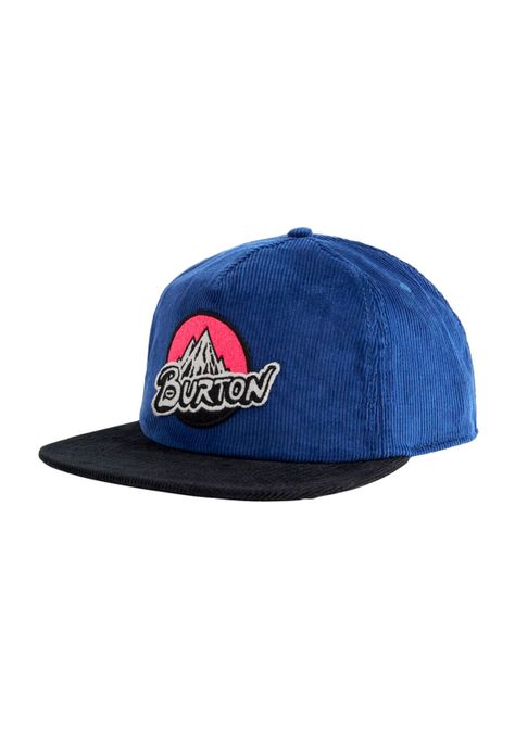 Jockey Hombre Retro Mountain Snapback Azul-0