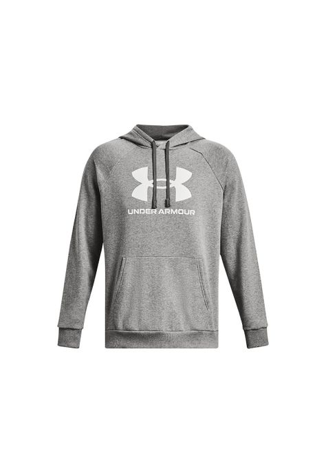 Polerón UA Rival para Hombre Gris-0