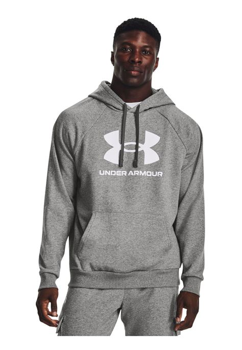 Polerón UA Rival para Hombre Gris-3
