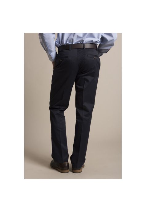 Pantalón Libre de Arrugas  Rockford Azul-4