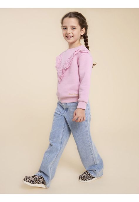 Polerón Niña Dinna Rosado-1