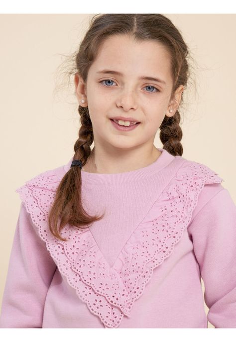 Polerón Niña Dinna Rosado-3