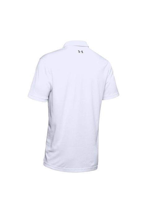 Polo UA Tech para hombre Blanco-1