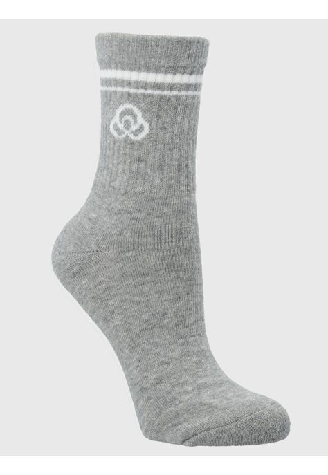 Pack 2 Calcetines Mujer Quarter Gris-3