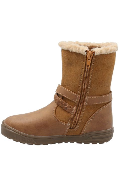 Bota Niña Julieta Camel-5