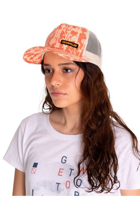Jockey Beige 6 Panel Trucker Mujer-0
