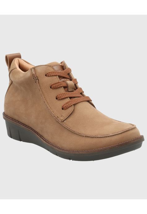 Botin Cuero Mujer Cheer Café-0