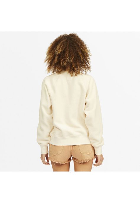 Polerón Mujer Cozy Crew Verde-1