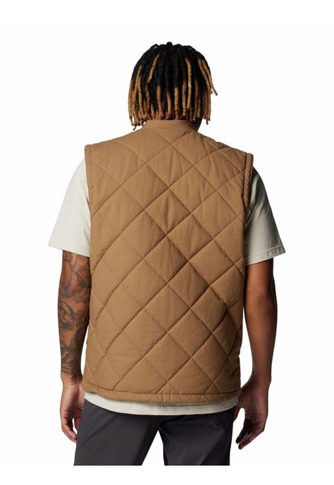 Parka Sin Mangas Hombre Rad Padded Café-5