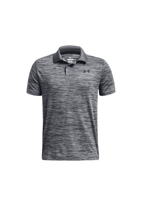 Polo de rendimiento UA para niño Gris-0