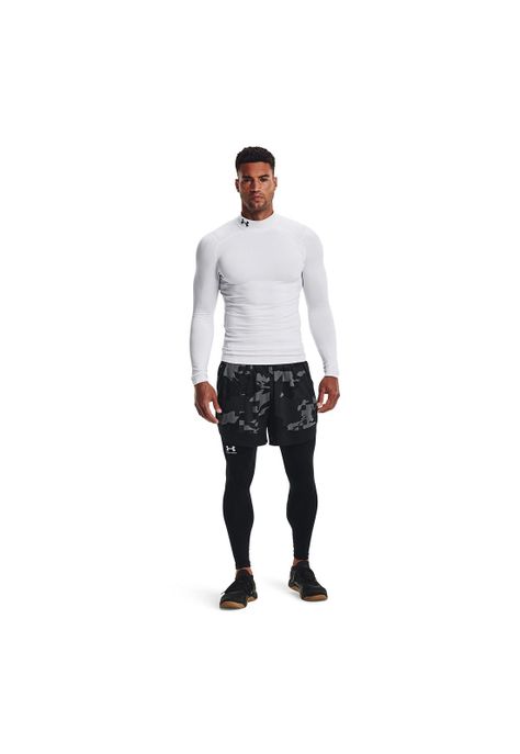 Primera capa ColdGear® para hombre Blanco-5