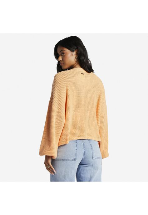 Sweater No Worries Swtr Naranjo Mujer-1