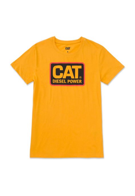 Polera Mujer Women S Diesel Power Amarillo-0