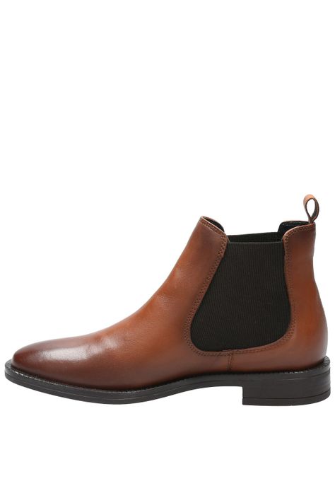 Botin Cuero Mujer Dafne Café-5